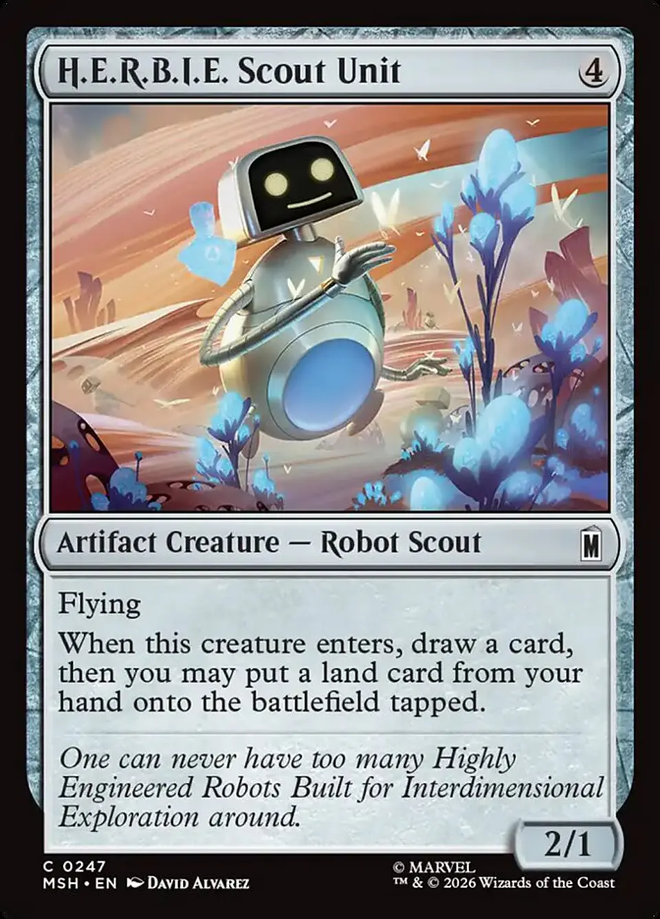H.E.R.B.I.E. Scout Unit 1