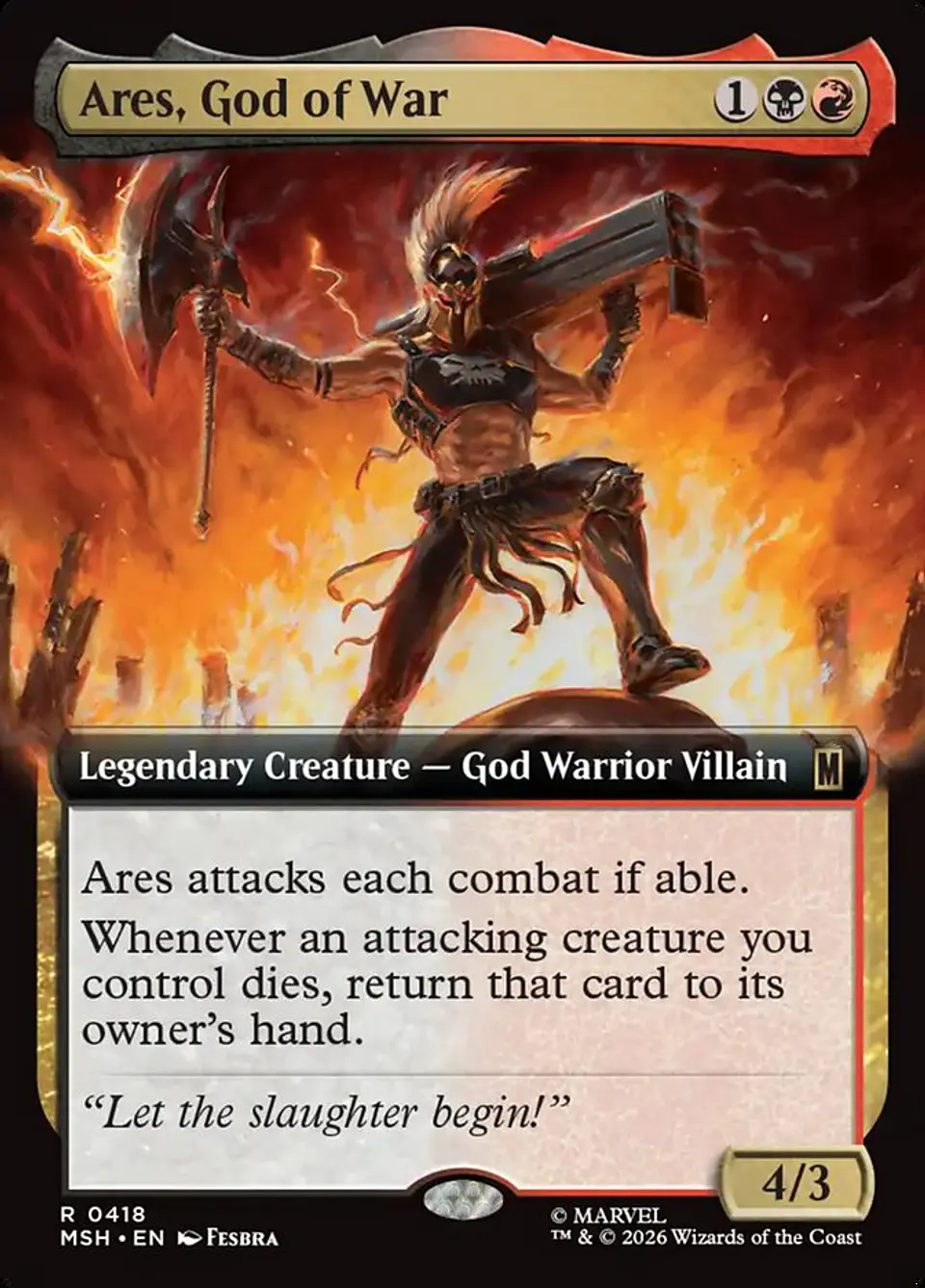 Ares, God of War 1