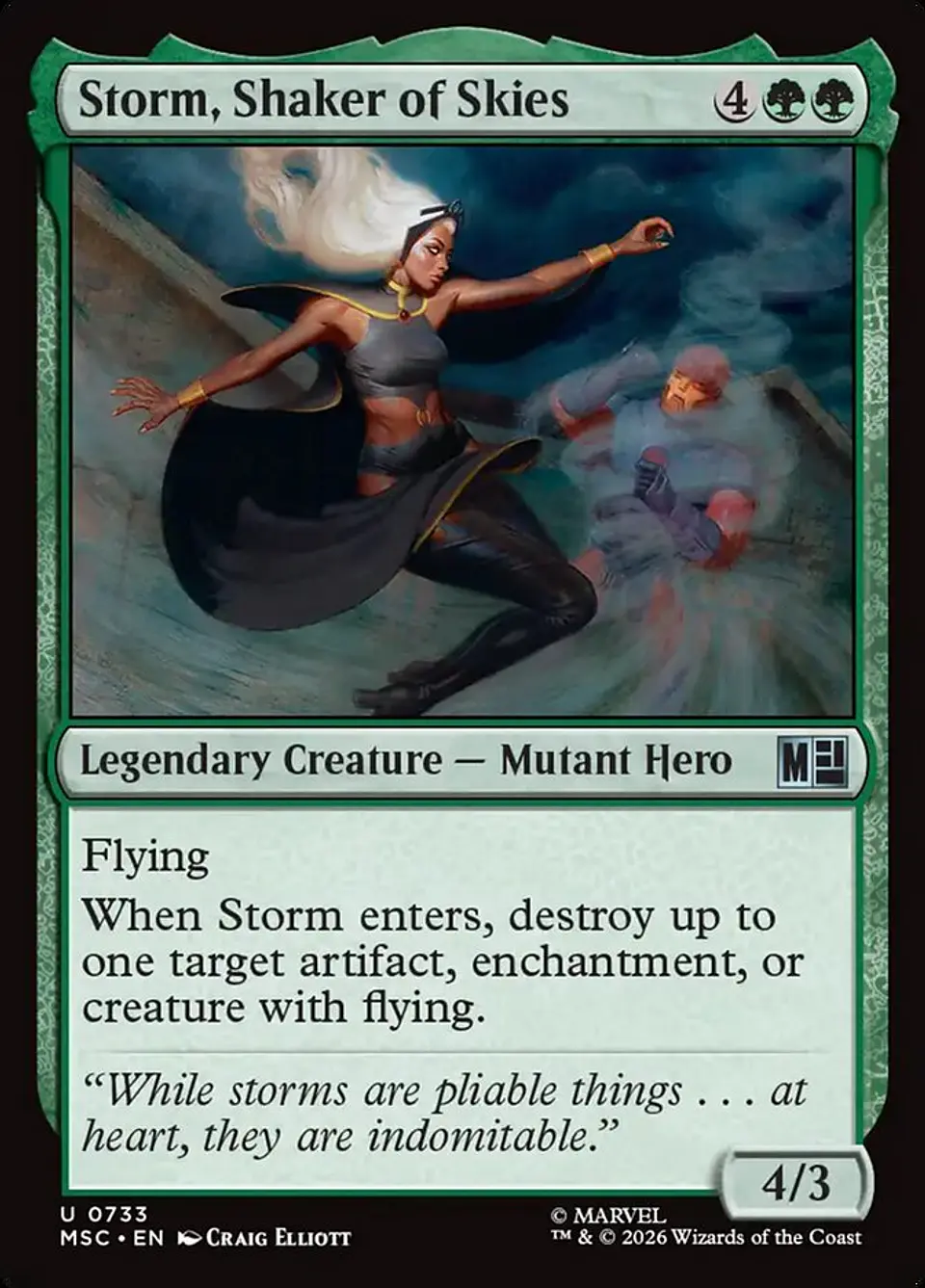 Storm, Shaker of Skies 1