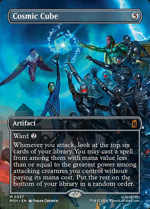 Cosmic Cube (Borderless)