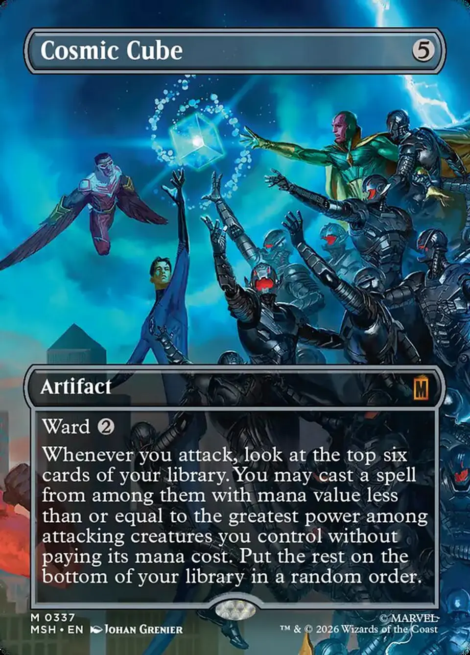 Cosmic Cube (Borderless) 1