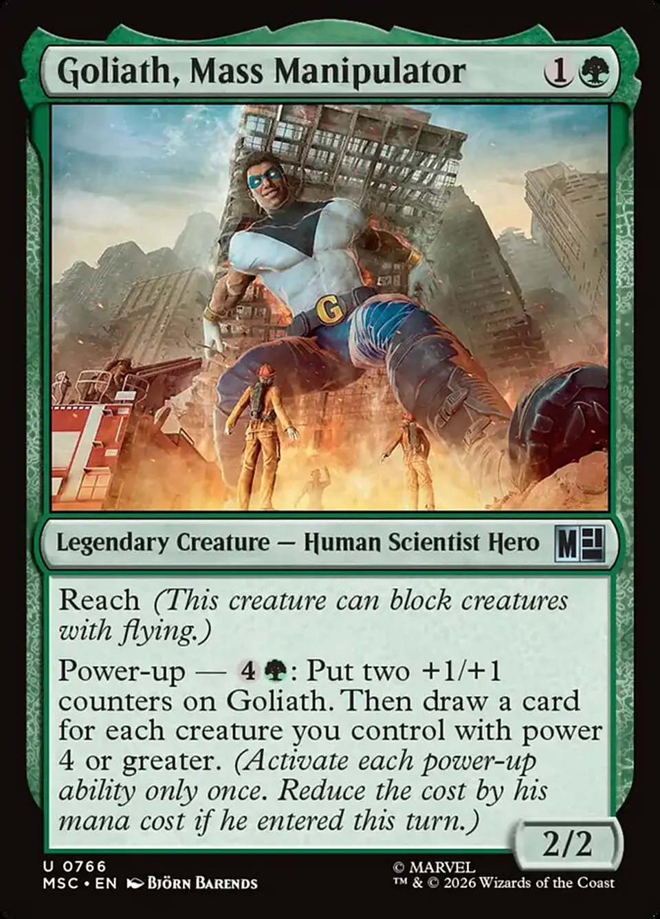 Goliath, Mass Manipulator 1