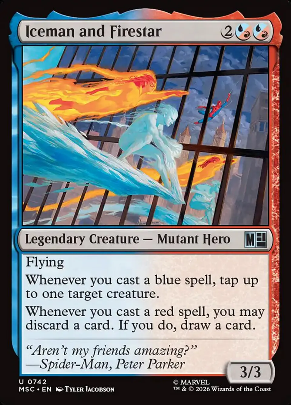 Iceman and Firestar 1