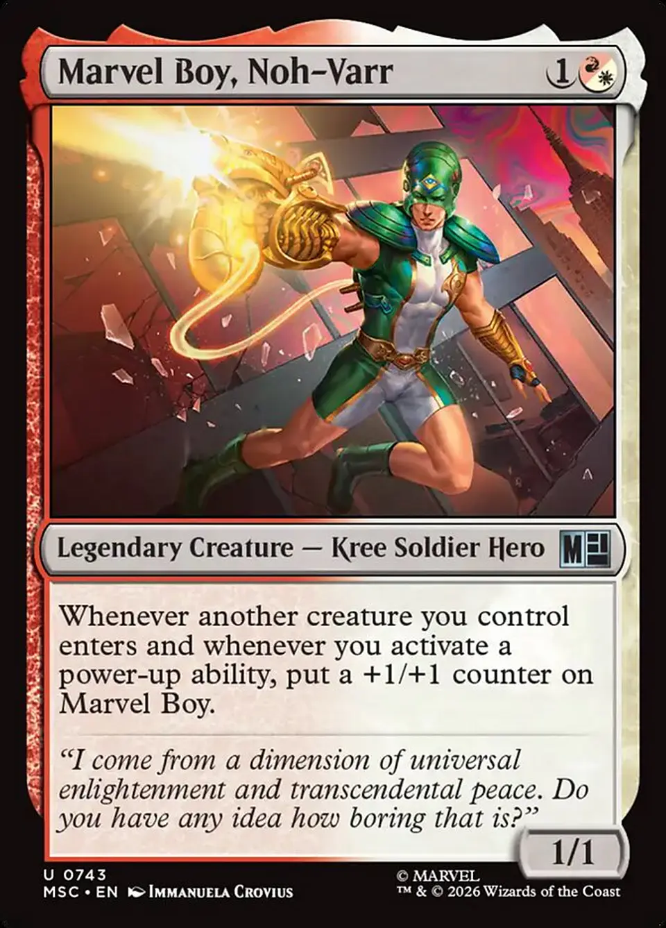 Marvel Boy, Noh-Varr 1