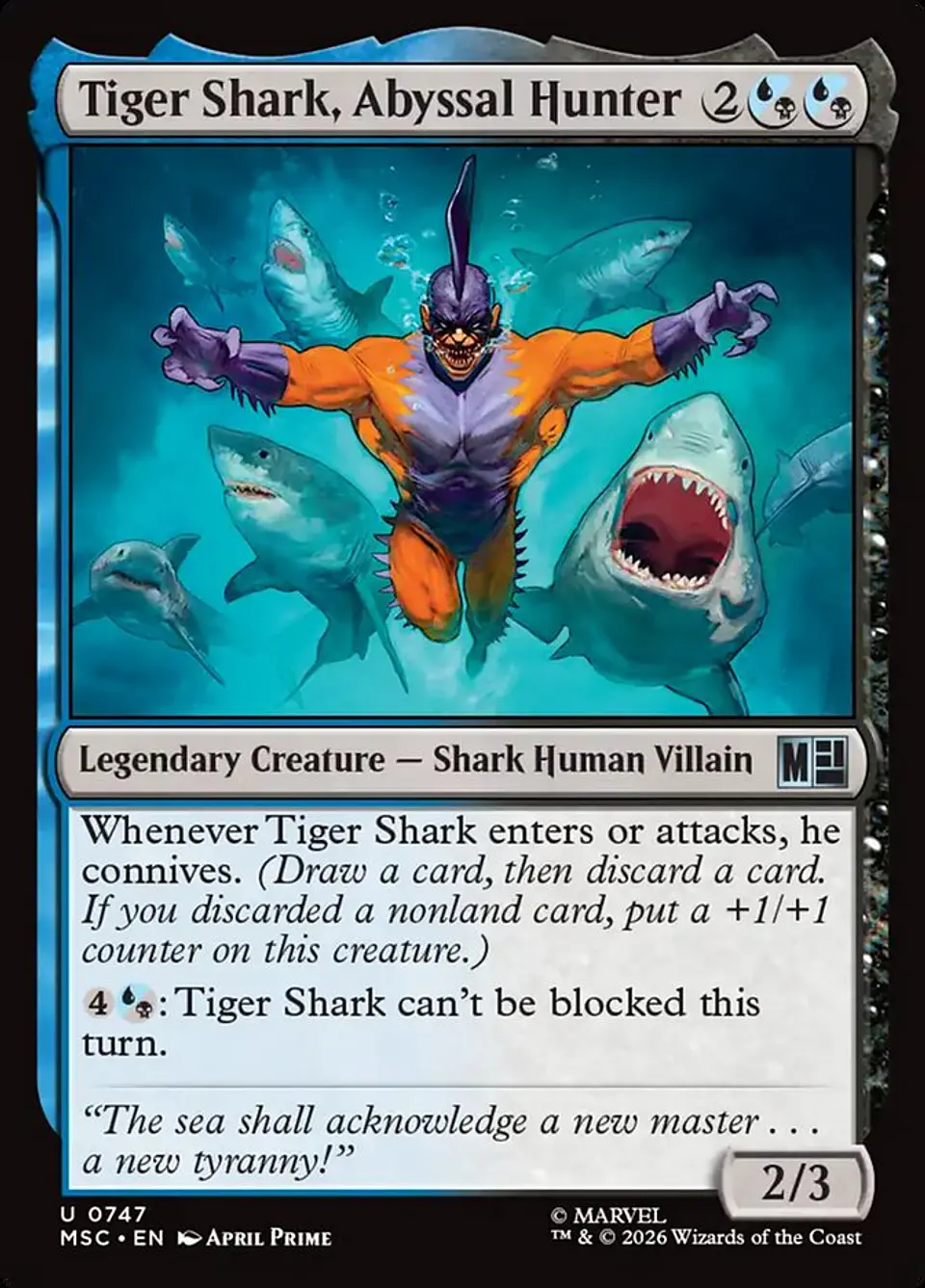 Tiger Shark, Abyssal Hunter 1