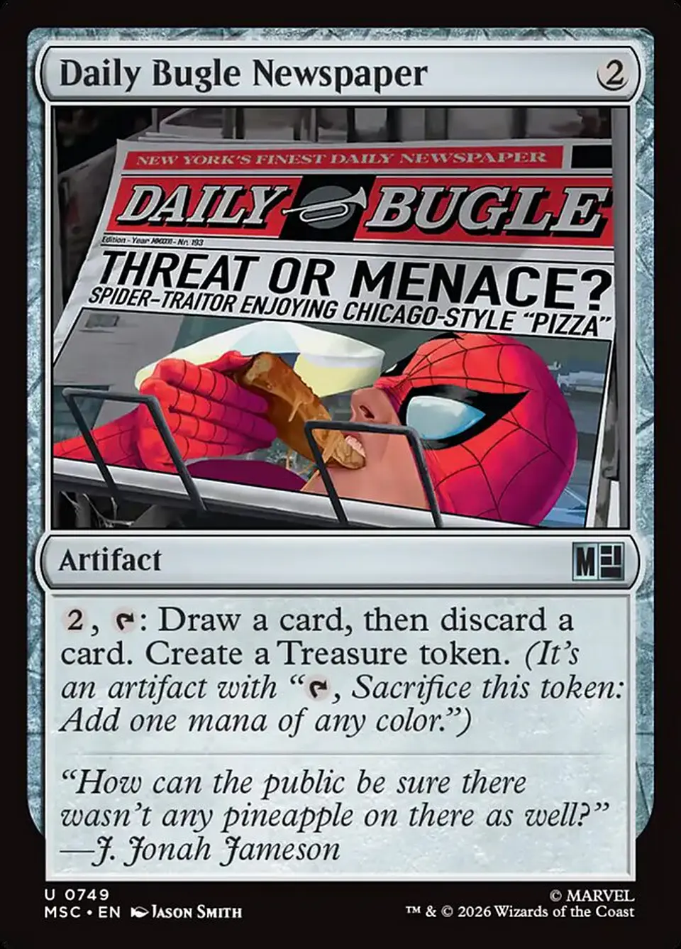 Daily Bugle Newspaper 1