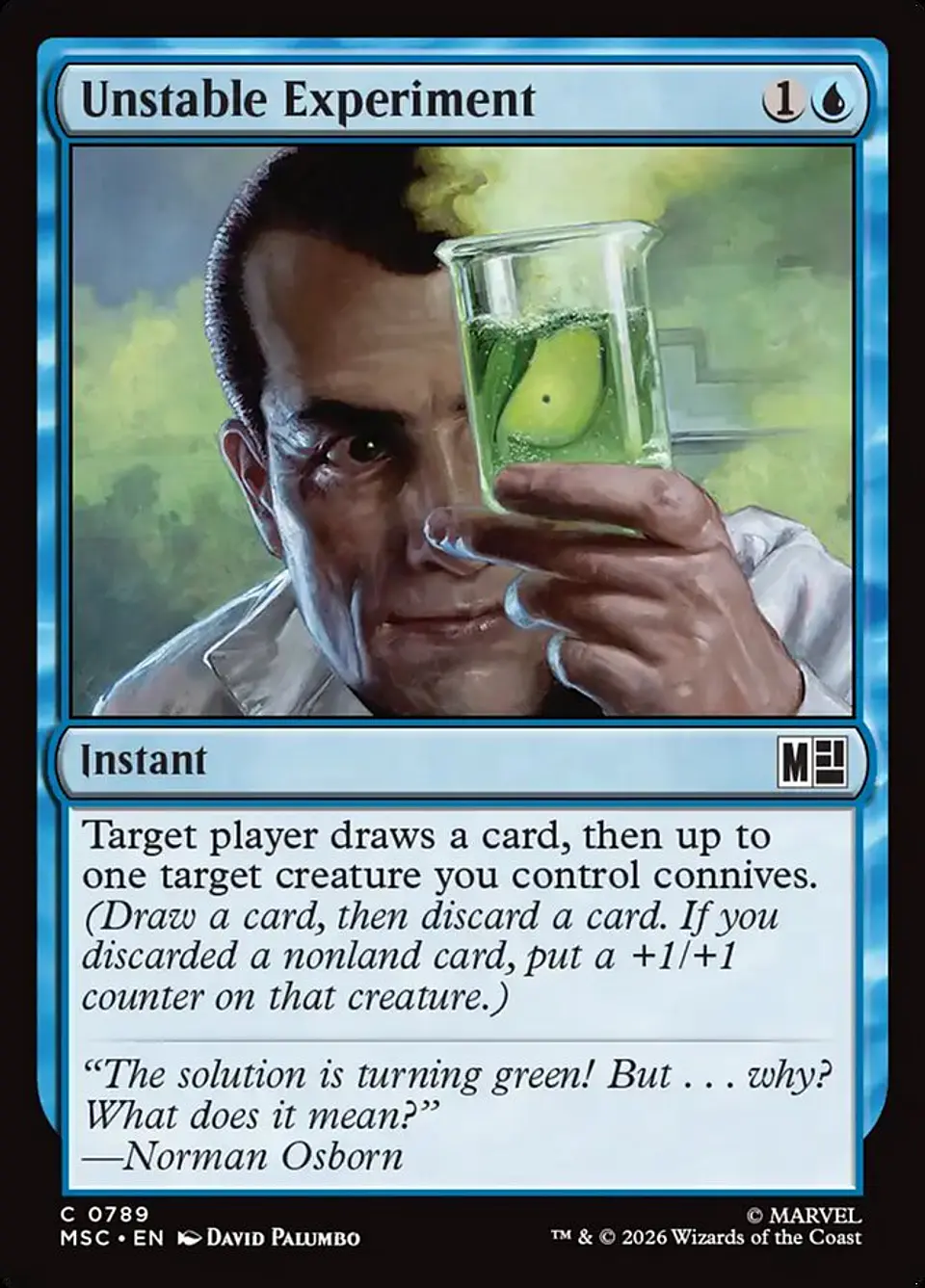 Unstable Experiment 1