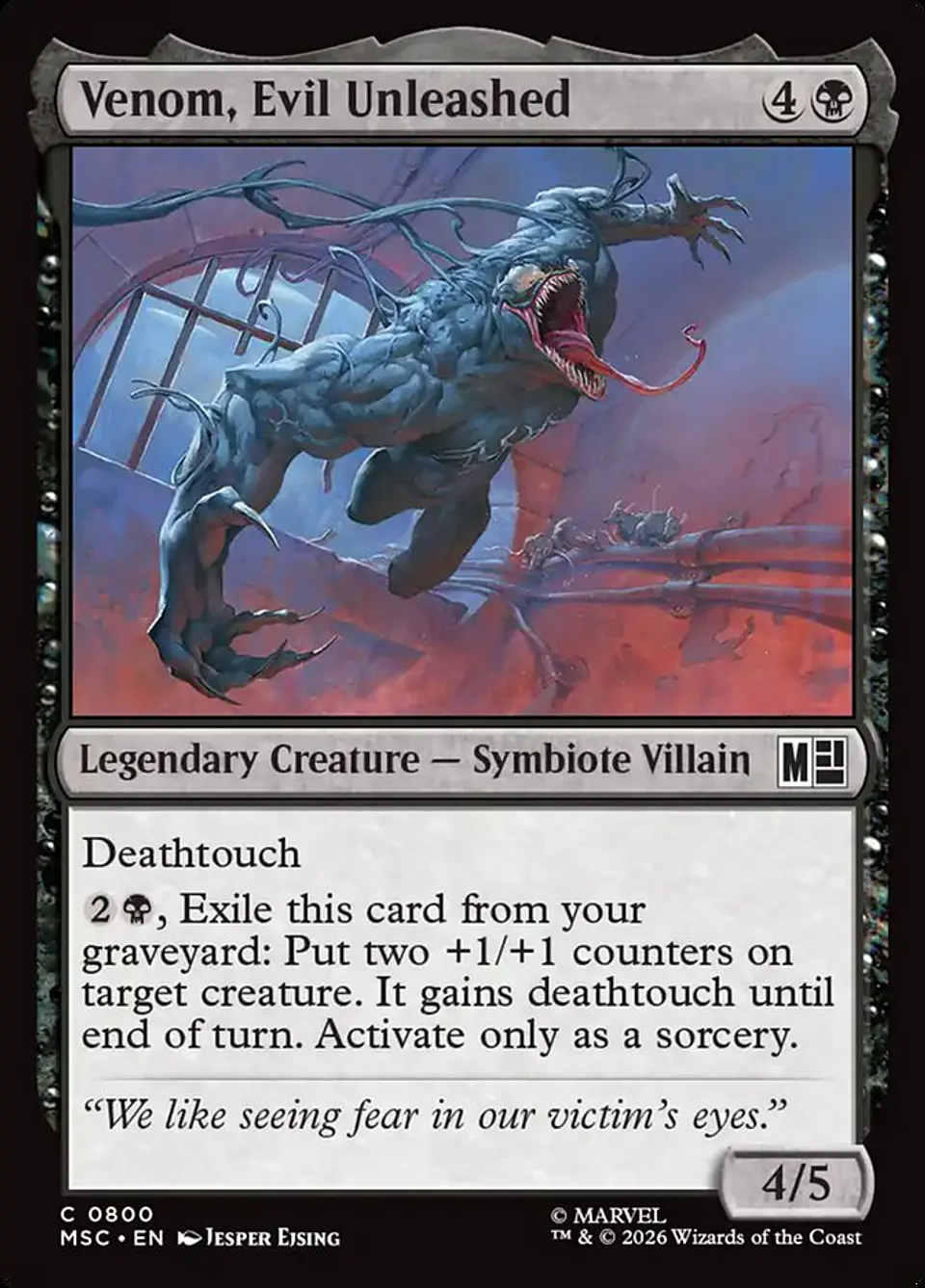 Venom, Evil Unleashed 1
