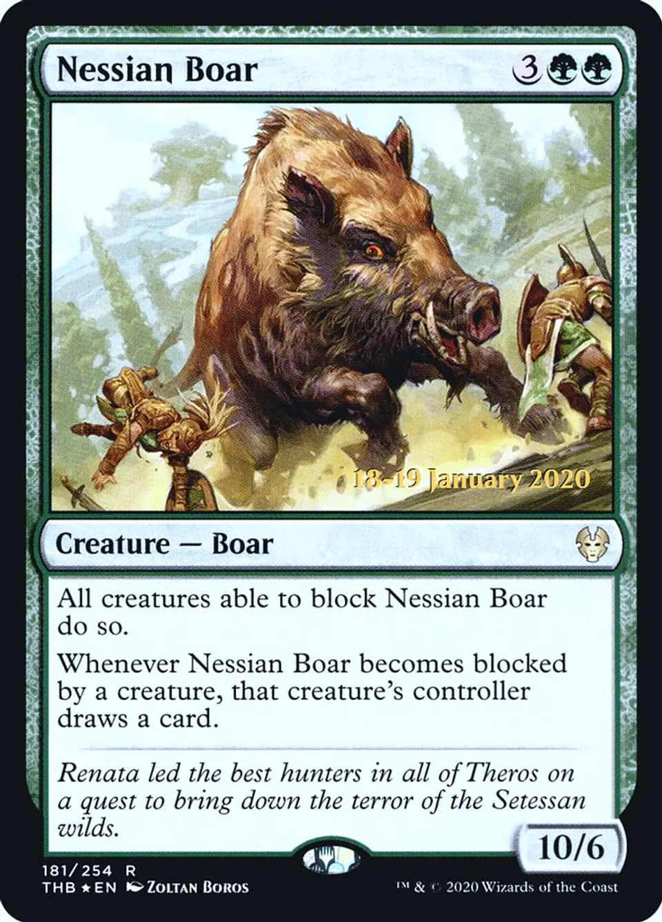 Nessian Boar (Pre-release) 1