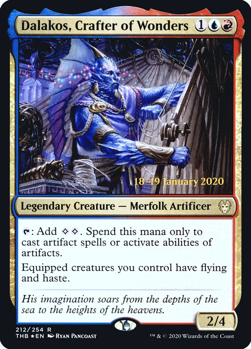 Dalakos, Crafter of Wonders (Pre-release) 1
