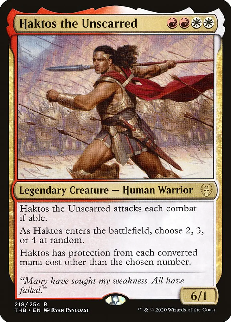 Haktos the Unscarred 1
