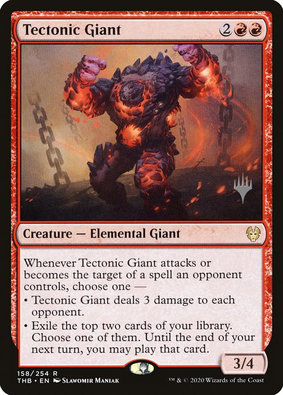 Tectonic Giant (Promo Pack) 1