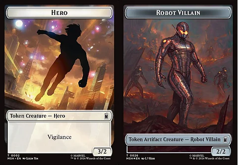 Hero // Robot Villain