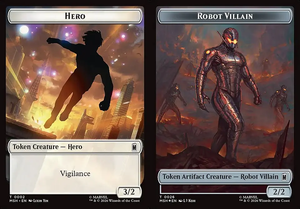 Hero // Robot Villain 1