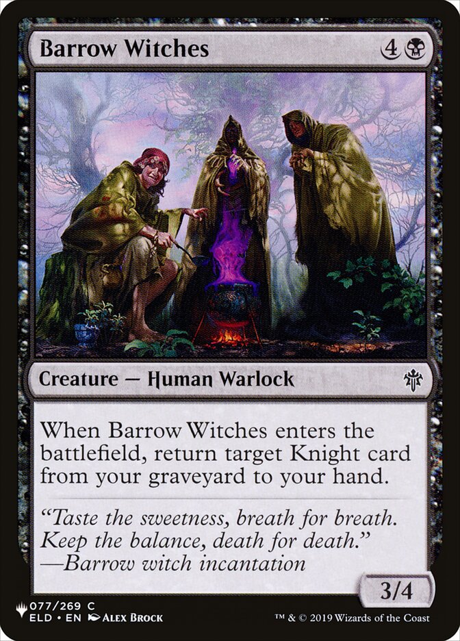 Barrow Witches (The List)