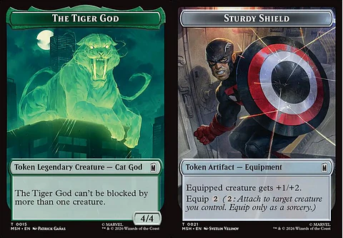 The Tiger God // Sturdy Shield