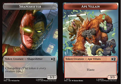 Shapeshifter // Ape Villain