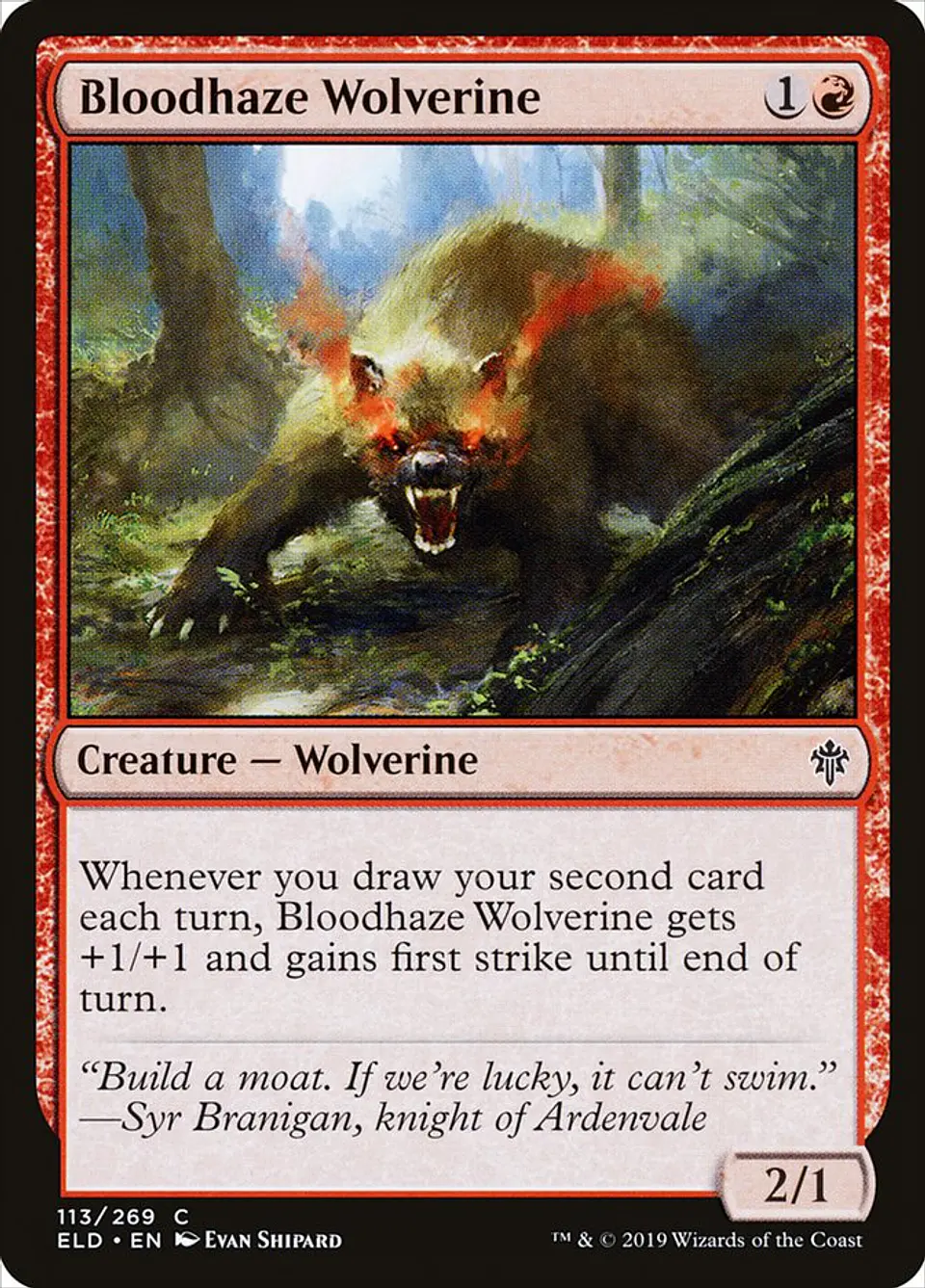 Bloodhaze Wolverine 1