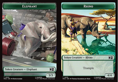 Elephant // Rhino