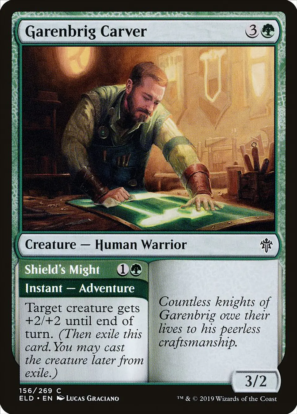 Garenbrig Carver // Shield's Might 1