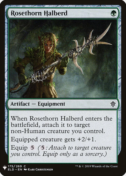 Rosethorn Halberd (The List)