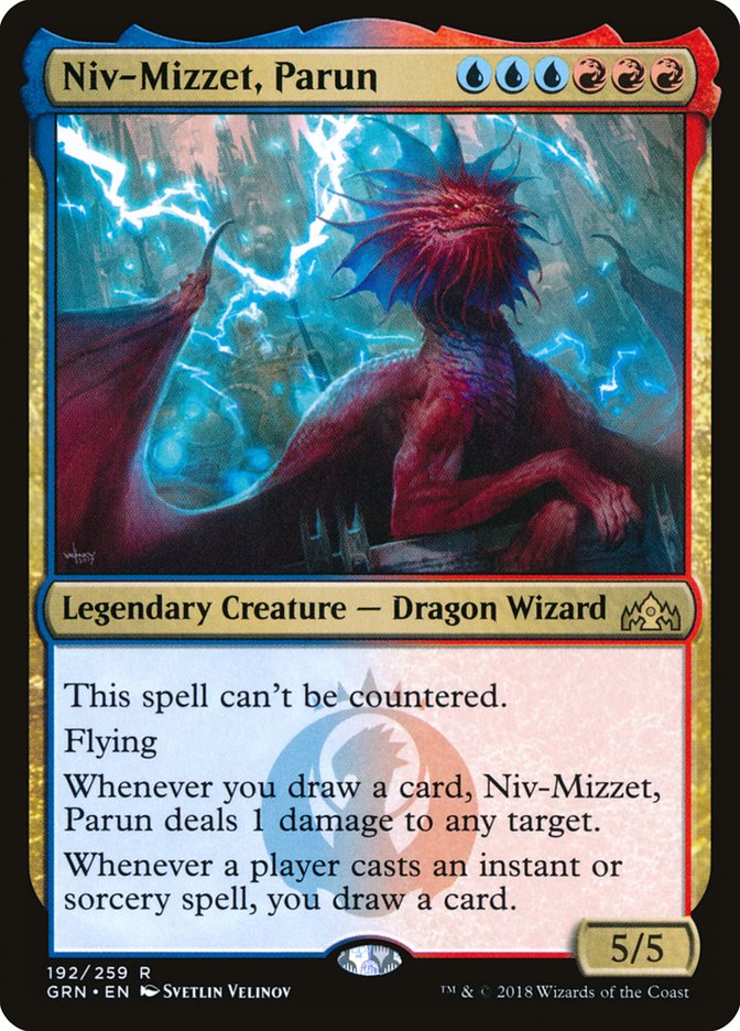 遠*織様 MTG Niv-Mizzet, Parun サイン入り　アーティストプ Niv-Mizzet, Parun