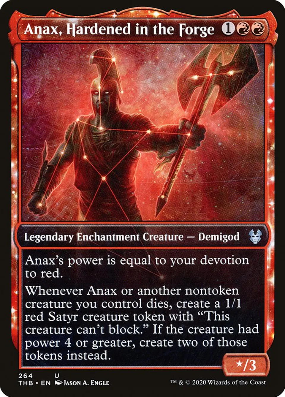 Anax, Hardened in the Forge (Showcase) 1