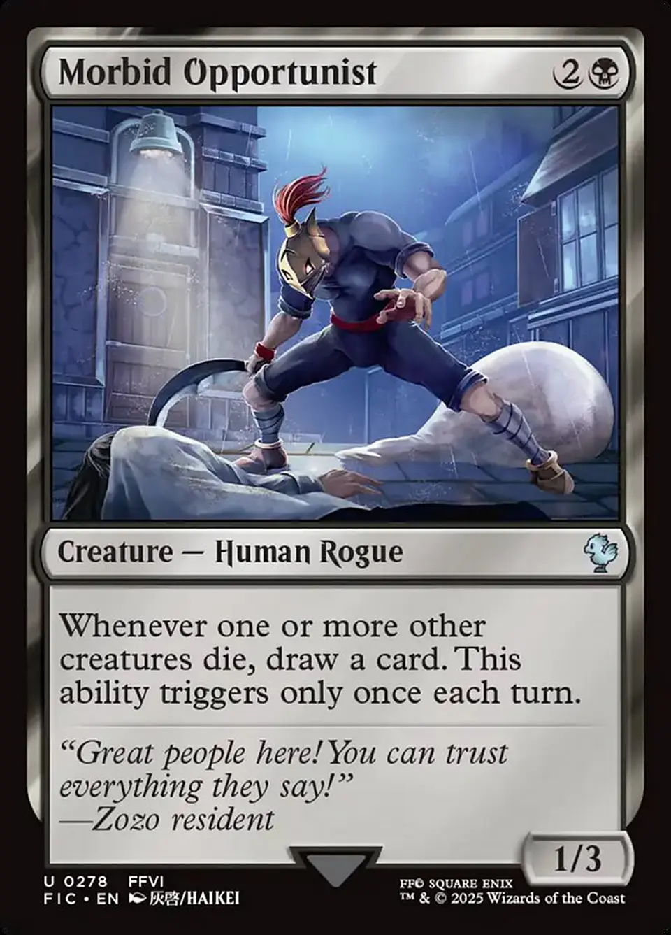 Morbid Opportunist 1