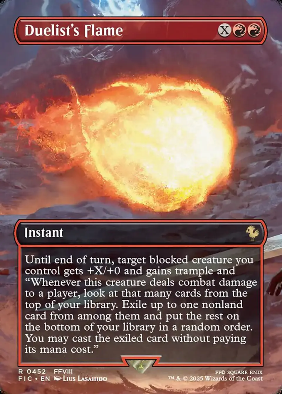 Duelist's Flame (Borderless) 1