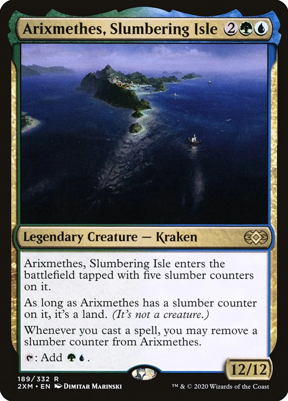 Arixmethes, Slumbering Isle 1