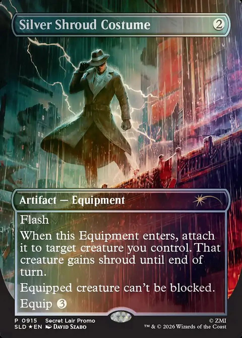 Silver Shroud Costume (Borderless) 1