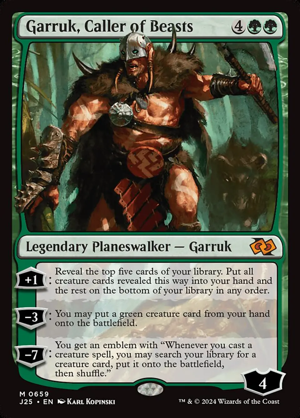 Garruk, Caller of Beasts 1