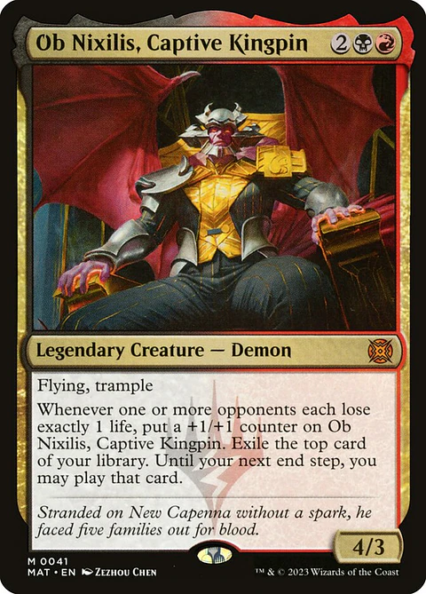 Ob Nixilis, Captive Kingpin
