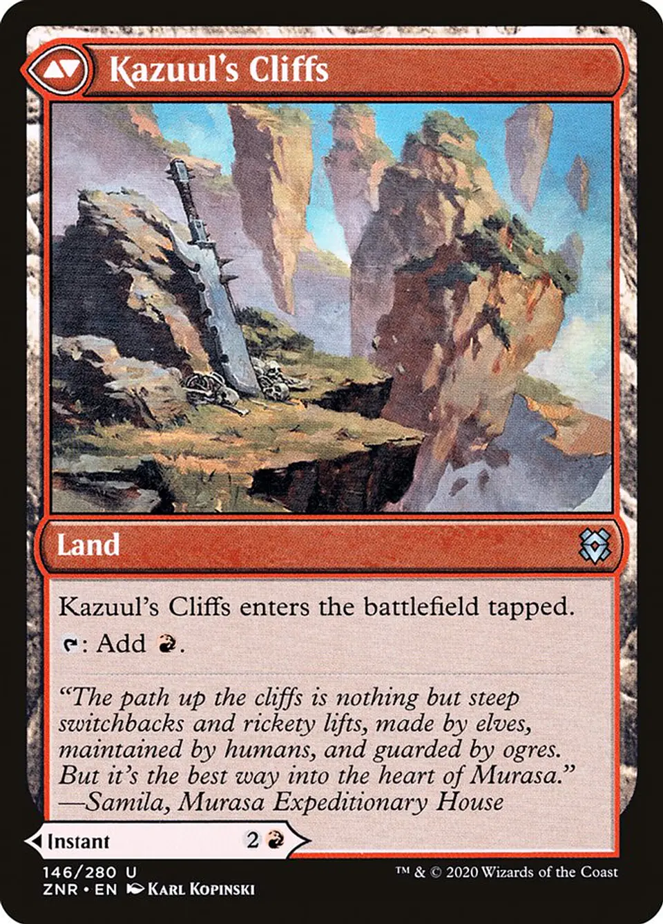 Kazuul's Fury // Kazuul's Cliffs 2