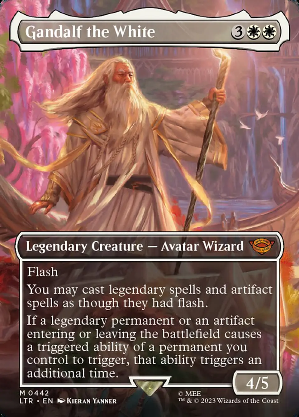 Gandalf the White (Borderless) 1
