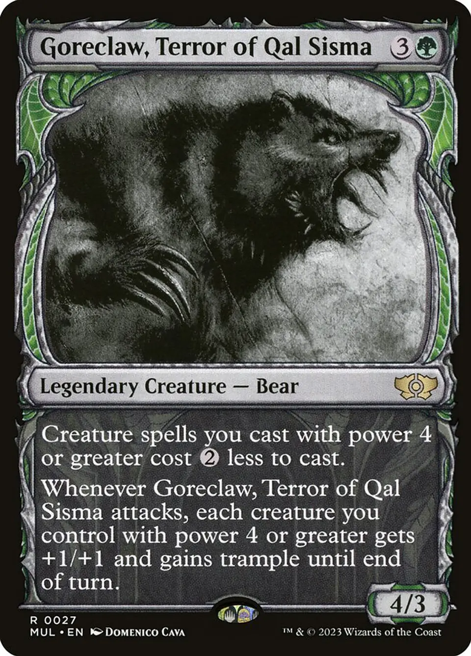 Goreclaw, Terror of Qal Sisma (Showcase) 1