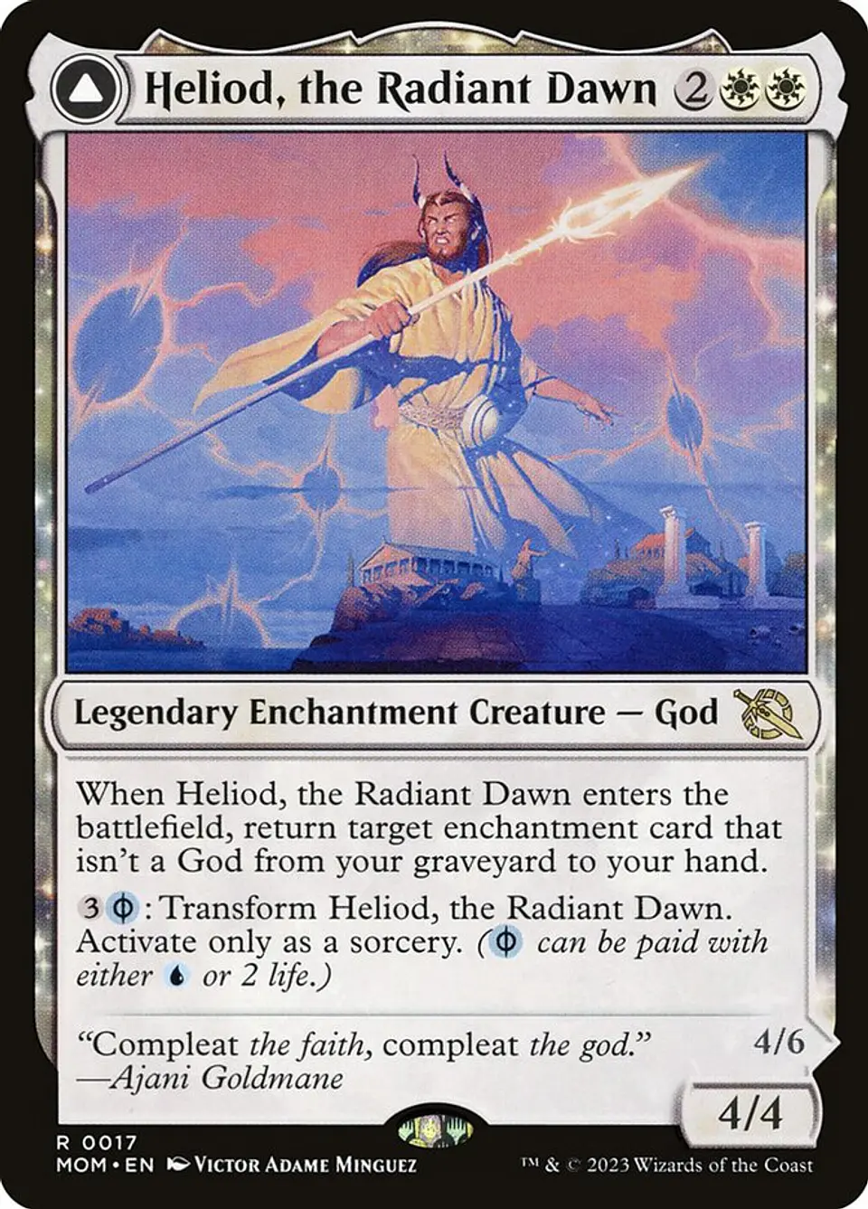 Heliod, the Radiant Dawn // Heliod, the Warped Eclipse 1