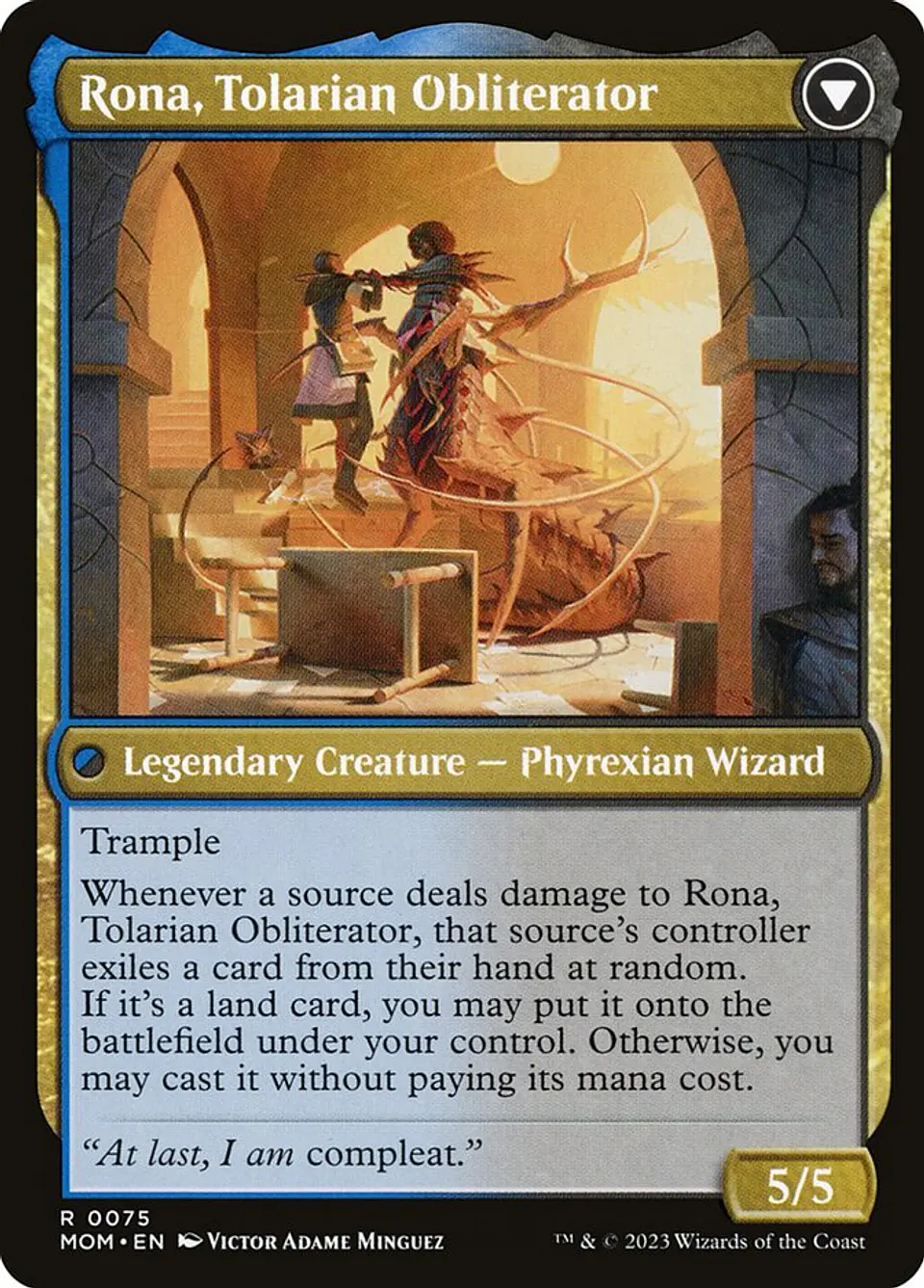 Rona, Herald of Invasion // Rona, Tolarian Obliterator 2