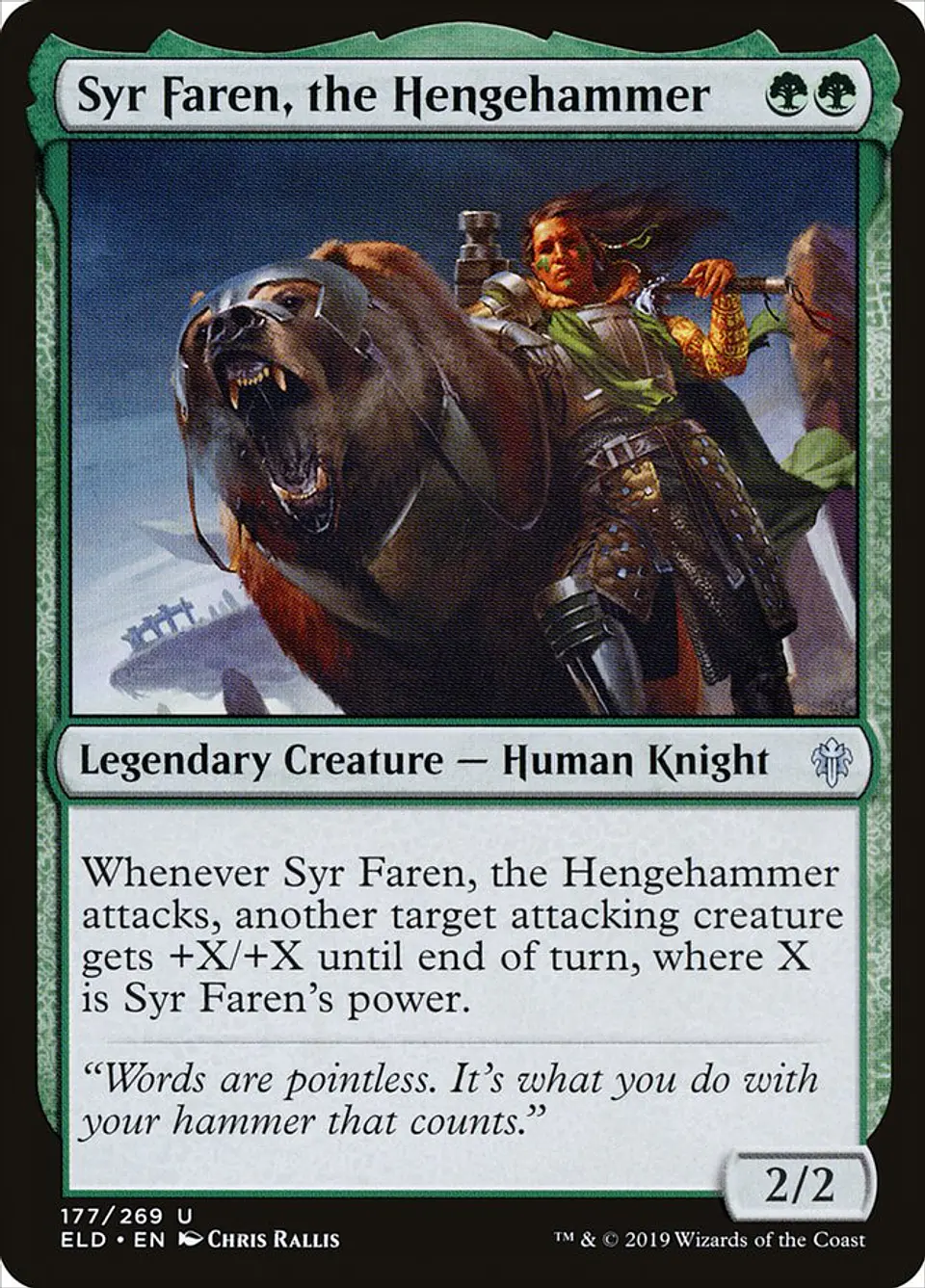 Syr Faren, the Hengehammer 1