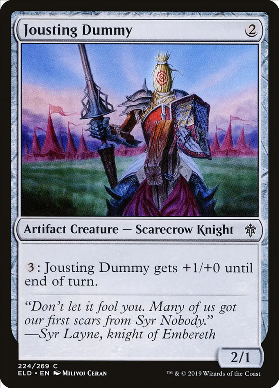 Jousting Dummy 1