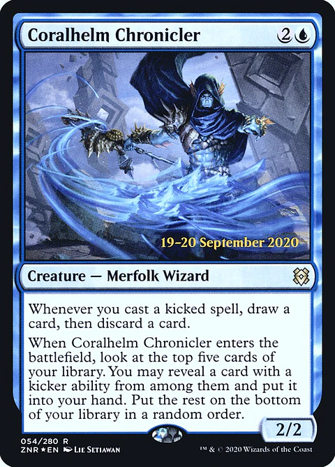 Coralhelm Chronicler (Pre-release)