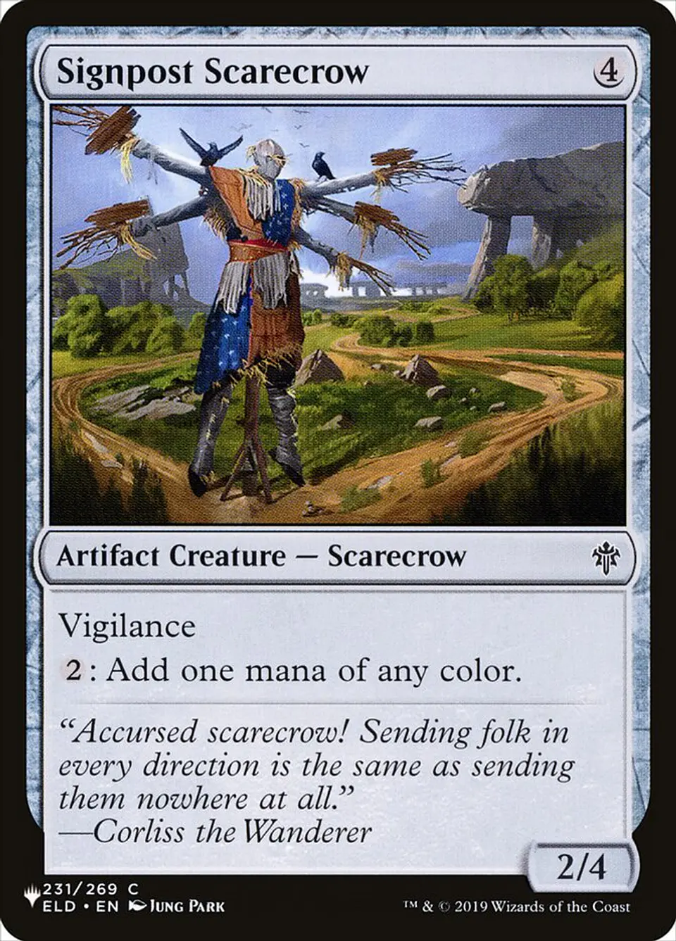 Signpost Scarecrow (The List) 1
