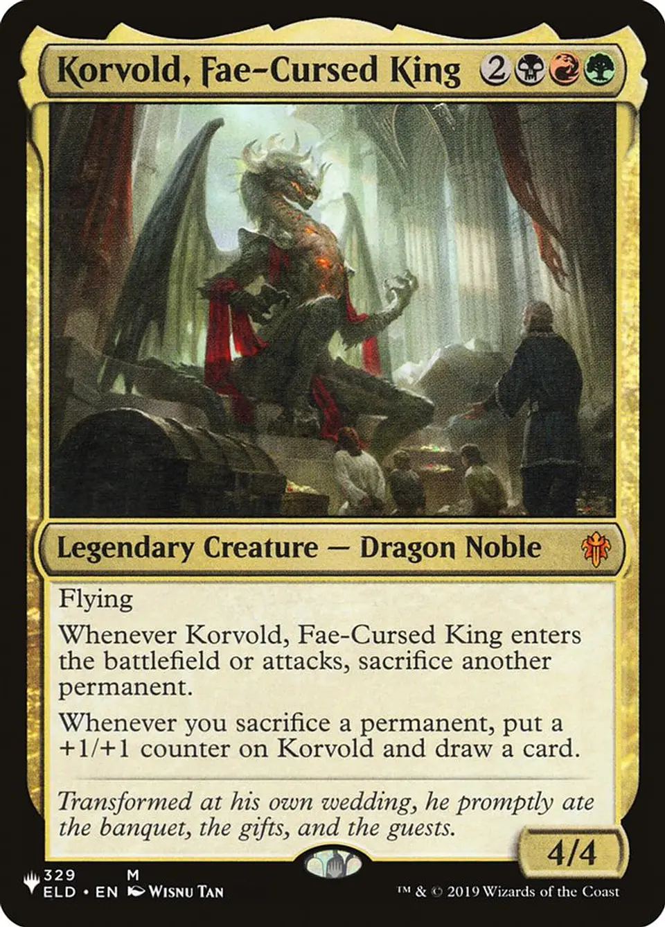 Korvold, Fae-Cursed King (The List) 1