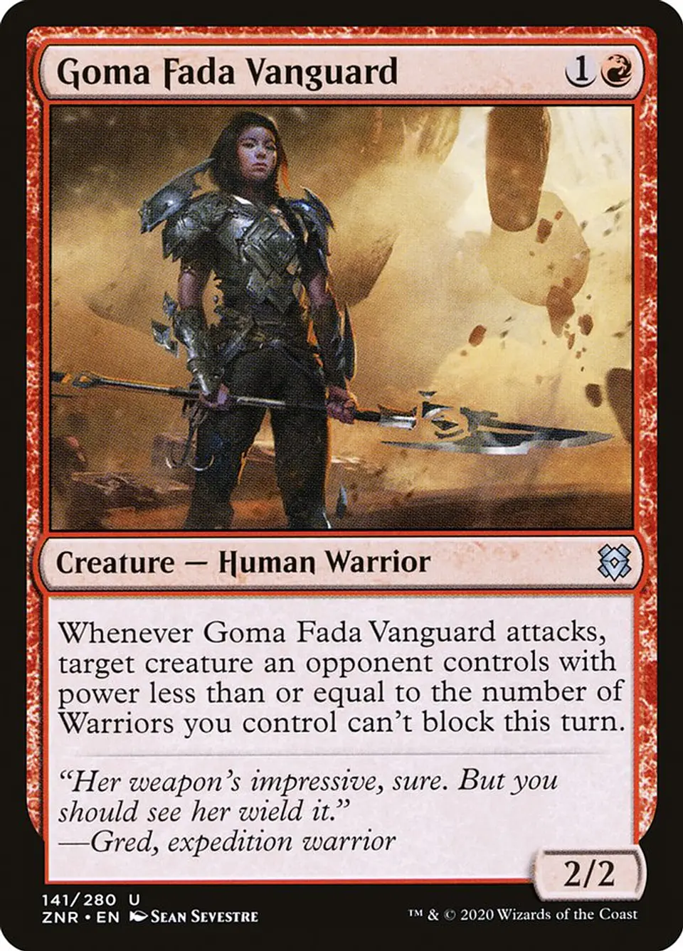 Goma Fada Vanguard 1