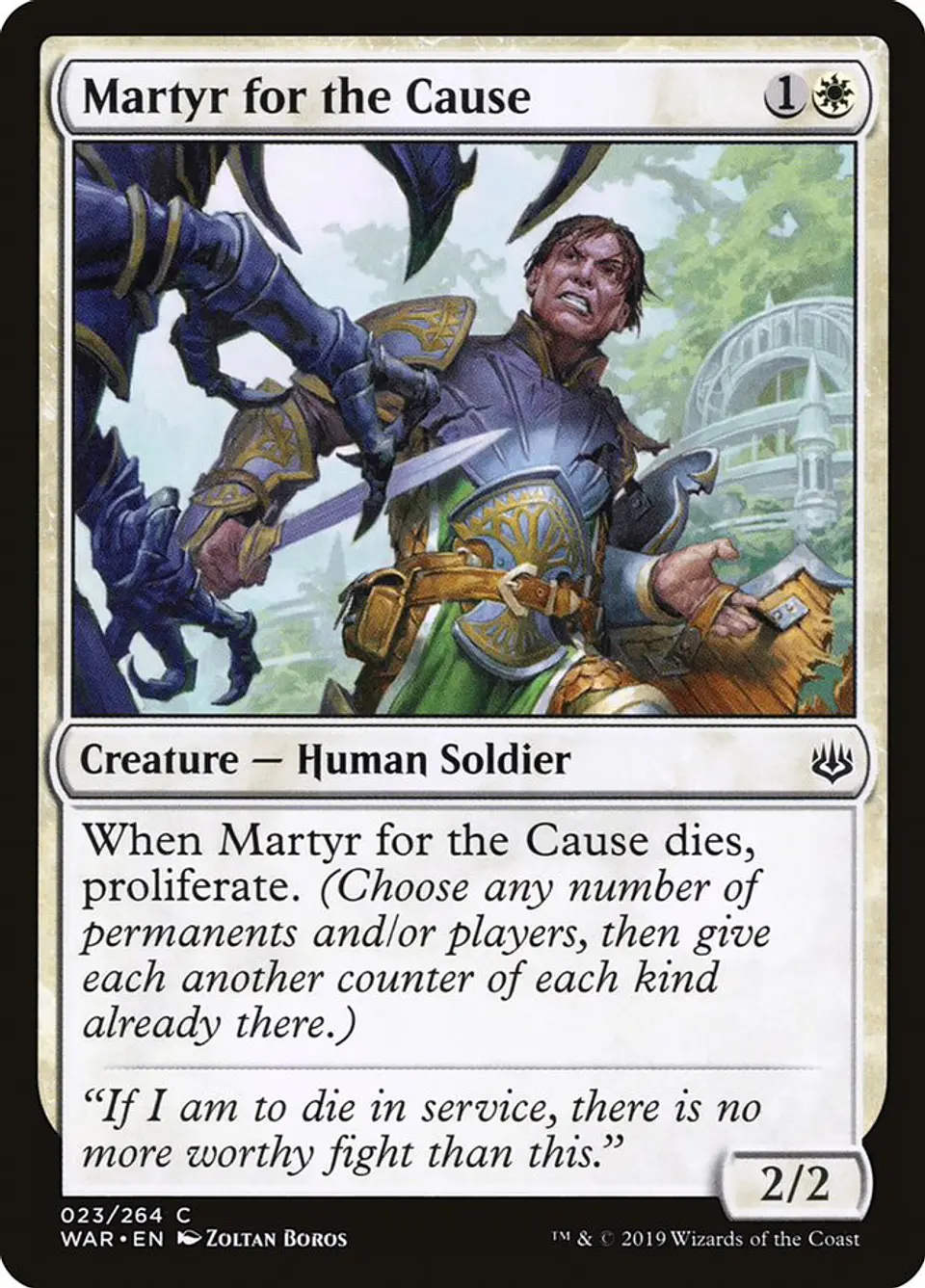 Martyr for the Cause 1