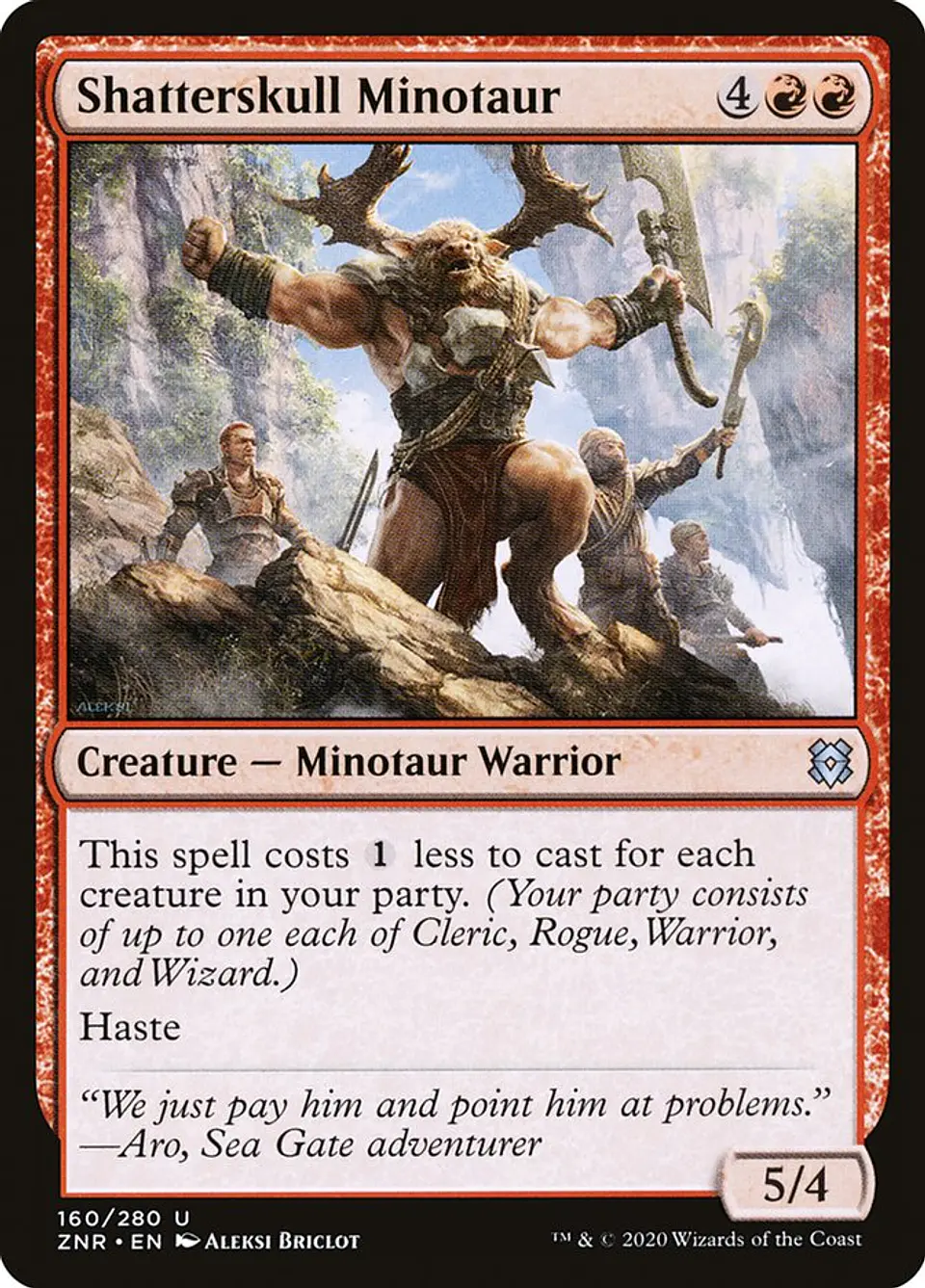 Shatterskull Minotaur 1