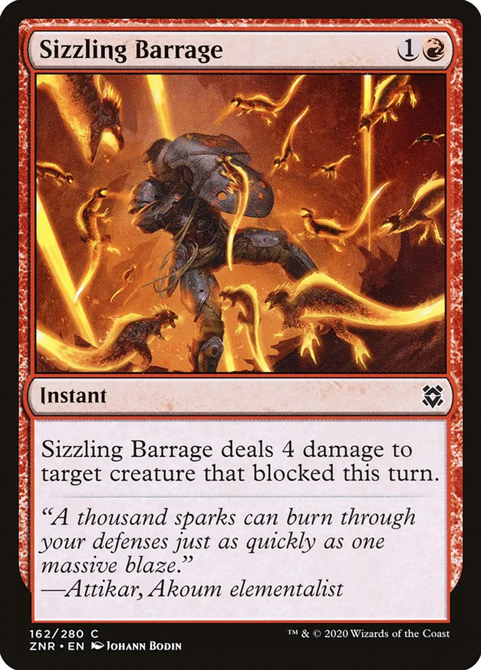 Sizzling Barrage 1