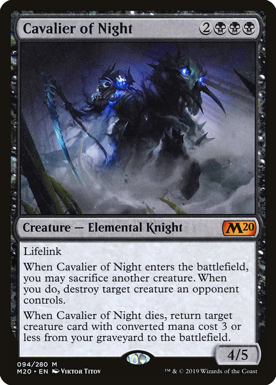 Cavalier of Night 1