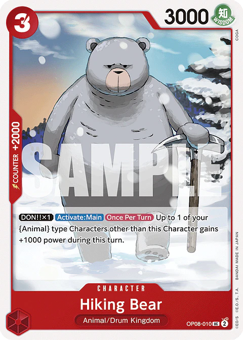 Hiking Bear