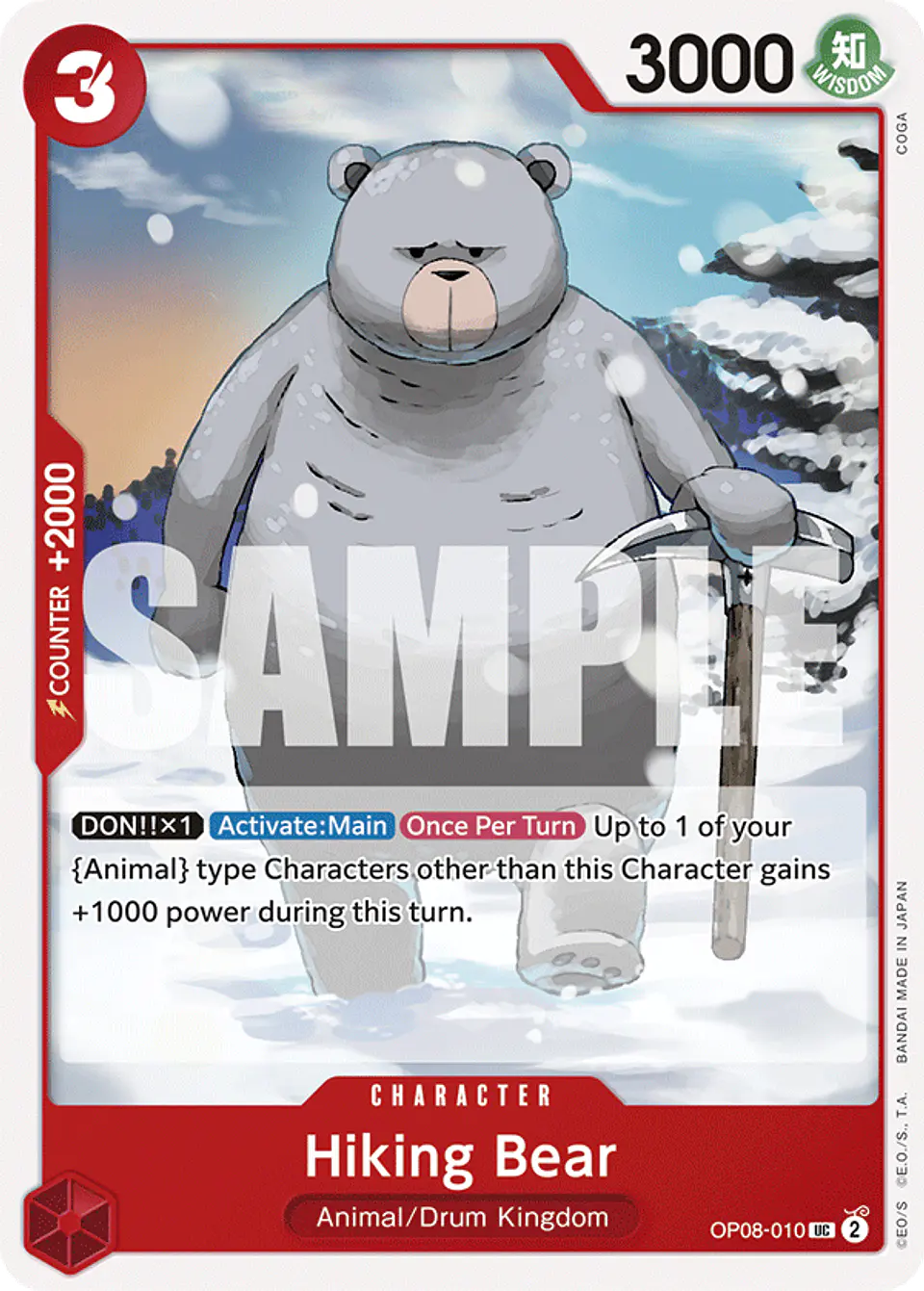 Hiking Bear 1